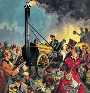 George Stephensons Rocket