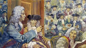 Sir Robert Walpole wettete einst eine Guinea auf seine klassische Genauigkeit und verlor