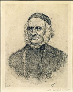 Der skandinavische Mykologe Elias Magnus Fries von James Ensor