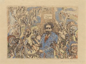 Dämonen, die mich ärgern von James Ensor