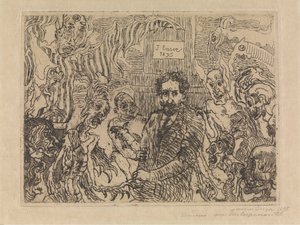 Teufel, die mich quälen von James Ensor