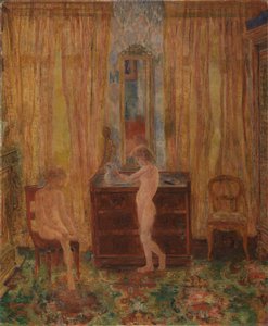 Kinder bei der Morgentoilette von James Ensor