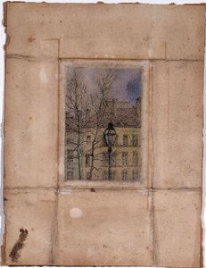 Straßenlaterne von James Ensor
