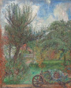Der Garten der Familie Rousseau von James Ensor