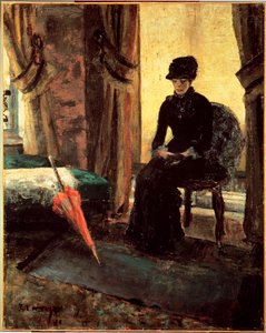 Die düstere Dame von James Ensor