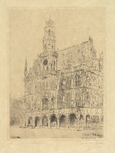 Rathaus von Oudenaarde von James Ensor