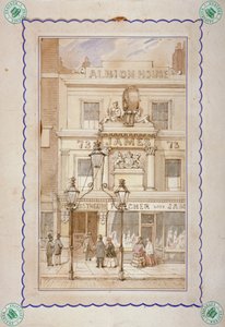 Albion House und der Eingang zum Princess