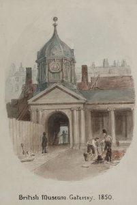 Britisches Museum, 1850 von James Findlay