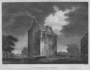 Laureston Castle, 1804 von James Fittler