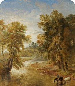 Tredegar Park von der Ebbw-Brücke, 1883