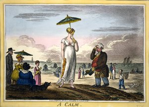 Eine Ruhe, veröffentlicht von H. Humphrey, London, 1810 von James Gillray