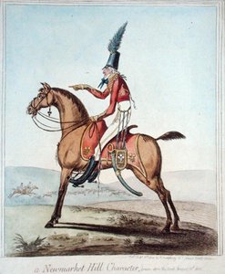 Ein Newmarket-Hügel-Charakter