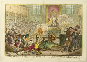 Ein Unterstützer für Paul von James Gillray