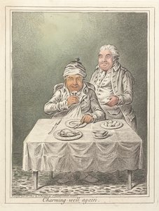 Wieder reizend gesund von James Gillray