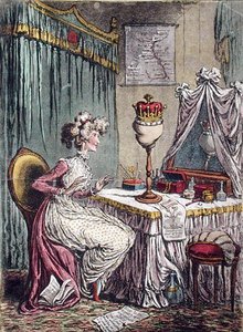 Betrachtungen über eine Krone, veröffentlicht von Hannah Humphrey im Jahr 1807
