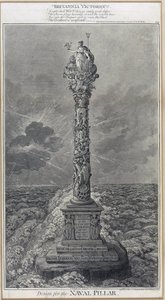 Entwurf für die Marine-Säule 