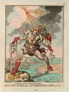 Zerstörung des französischen Kolosses, 1798