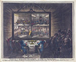 Ausstellung einer demokratischen Transparenz und ihre Wirkung auf patriotische Gefühle, veröffentlicht 1799
