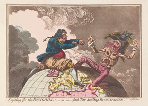 Kampf um den Misthaufen oder Jack Tar besiegt Buonaparte, veröffentlicht 1798