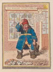 La Bonnet Rouge oder John Bull umgeht die Hutsteuer, ca. 1797