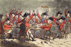 "Loyal Souls - oder ein Blick in den Speisesaal in St. James", 1797