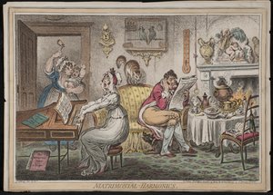Matrimoniale Harmonien, veröffentlicht von Hannah Humphrey, 1805