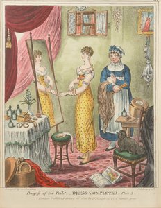 Fortschritt der Toilette: Kleid fertiggestellt, Platte 3