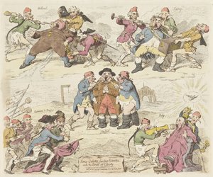 Sansculotten füttern Europa mit dem Brot der Freiheit, 1793