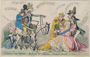 Der Widerspenstigen Zähmung: Katharina und Petruchio, oder Der moderne Quixote, veröffentlicht von S.W. Fores