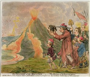 Der Ausbruch des Berges, oder Die Schrecken des 
