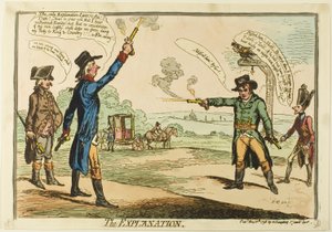 Die Erklärung von James Gillray