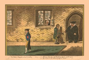 Der Werdegang eines Wüstlings an der Universität - Nr. 2, 1806 von James Gillray