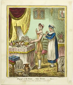 Die Korsetts, Platte eins aus Fortschritt der Toilette