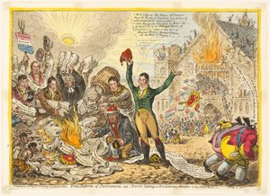 Wahre Reform des Parlaments von James Gillray