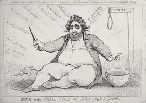 Wohin soll ich mich wenden, wie soll ich entscheiden, veröffentlicht von S.W. Fores im Jahr 1793