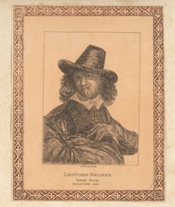 Porträt von Leonaert Bramer von James Girtin