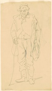Afroamerikanische Figur von James Goodwyn Clonney