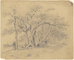 Bei den alten Eichen von James Goodwyn Clonney