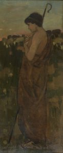 Der Hirtenjunge, ca. 1881 von James Guthrie