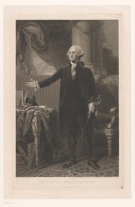 Porträt von George Washington von James Heath