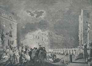 Der Aufruhr in der Broad Street, 7. Juni 1780, 1920 von James Heath