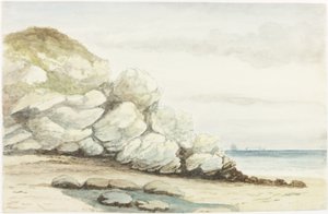 Durham-Küste in der Nähe von Marsden von James Henry Cleet