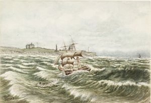 Rettung vor Tynemouth von James Henry Cleet