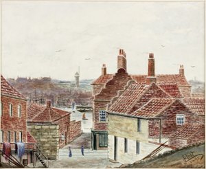 Salmons Lane von der Ballastbahn von James Henry Cleet