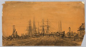 Werft und Pier