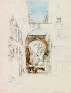 La Piazza dei Signori, Verona von James Holland
