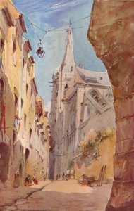 Die Kirche St. Severin, Paris, 19. Jahrhundert