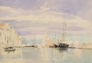 Die Giudecca mit S. Giorgio Maggiore, Venedig von James Holland