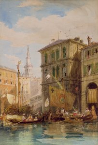 Der Palazzo Dei Camerlinghi, Venedig, ca. 1835-55