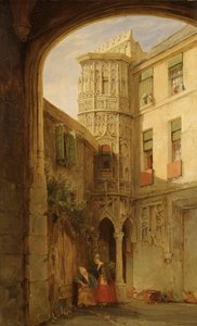 Die Überreste des Palastes von Philippe le Bel